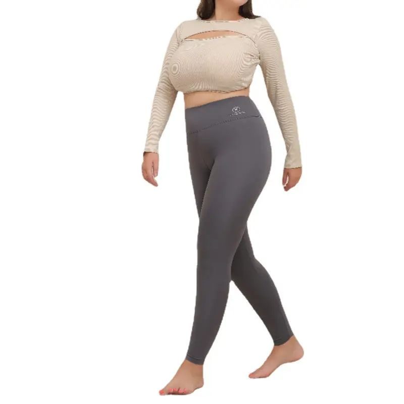 Purple Seamless Yoga Tights Women Hip Belly Riding Tights - Image 22