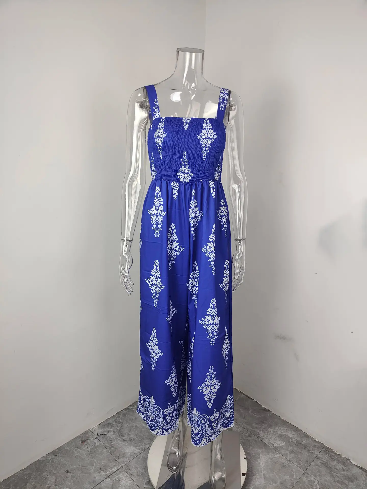 2026 Printed French Dress for Women with Red Paisley Design — feature 46