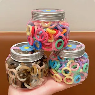 Super Elasticity Rainbow Hair Ring Candy Towel Ring — feature 13
