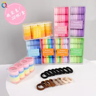 Super Elasticity Rainbow Hair Ring Candy Towel Ring — feature 5