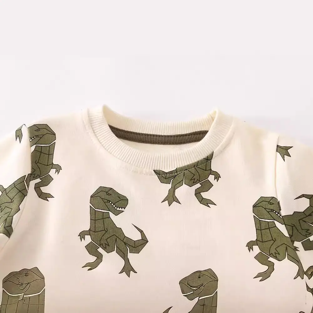 Children's Cartoon Cotton Sweatshirt Long Sleeve Round Neck - Image 2