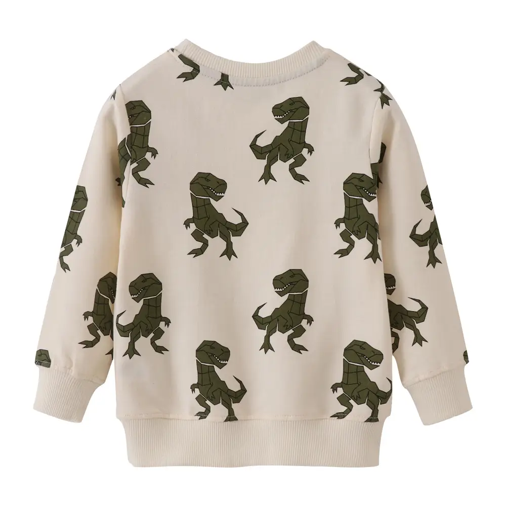 Children's Cartoon Cotton Sweatshirt Long Sleeve Round Neck - Image 5
