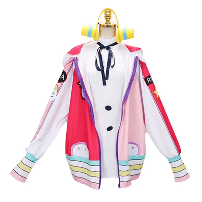 One Piece RED Theater Edition Cosplay Suit for Girls - Image 10