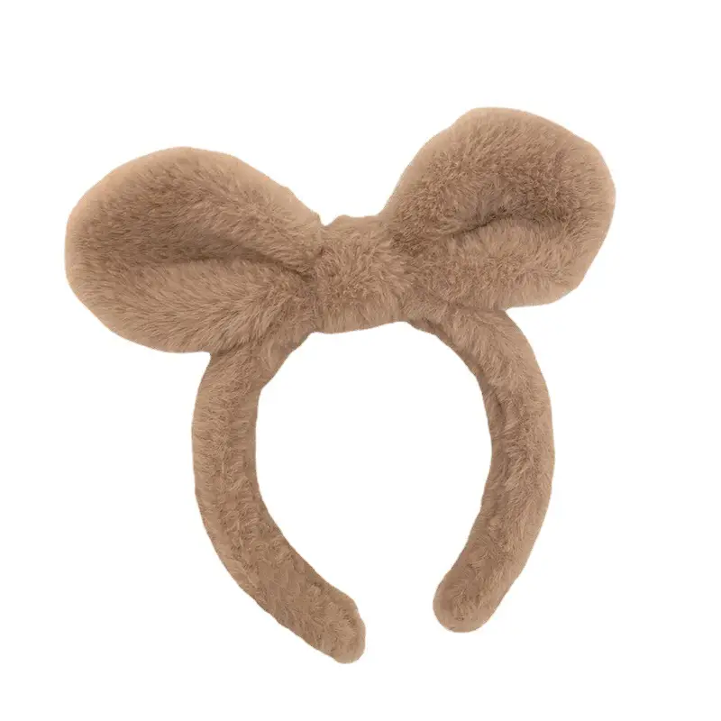 Cute Bunny Ear Hair Clip Face Washing Headband Women's Hair Accessory 2026