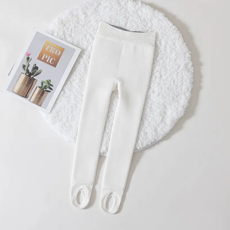 Girls Fleece Leggings Slimming Warm Pants - Image 14