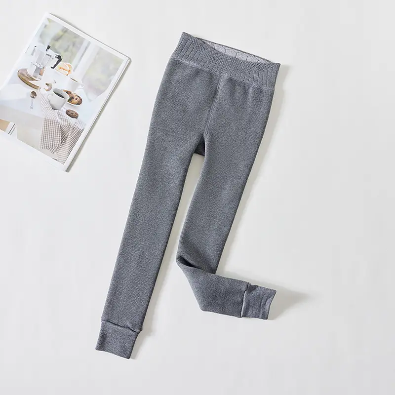 Girls Fleece Leggings Slimming Warm Pants - Image 7