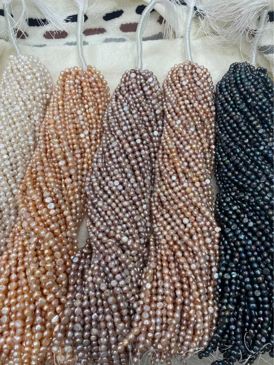 Natural Freshwater Pearl Beads Semi-Finished Light — feature 2