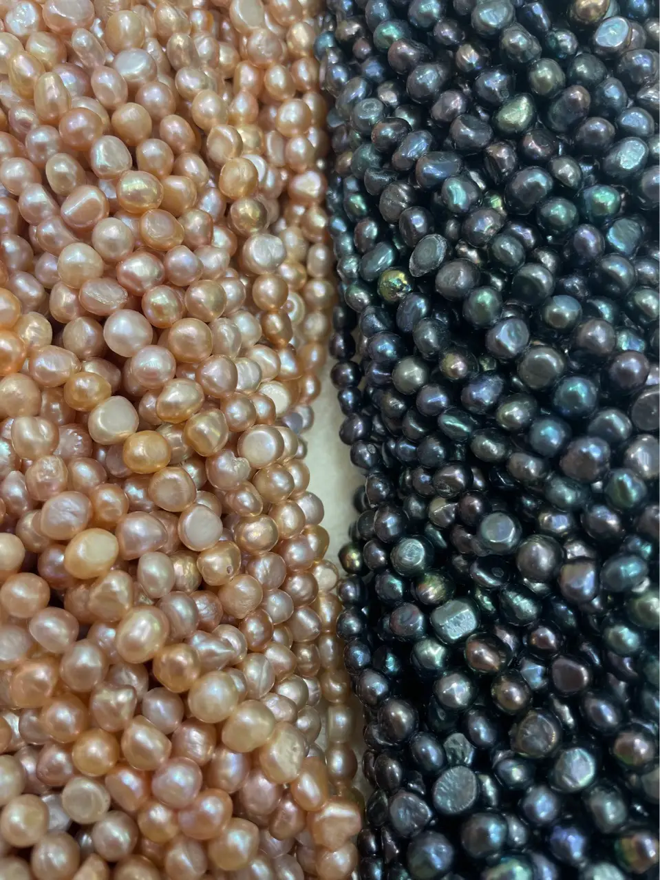Natural Freshwater Pearl Beads Semi-Finished Light — feature 5
