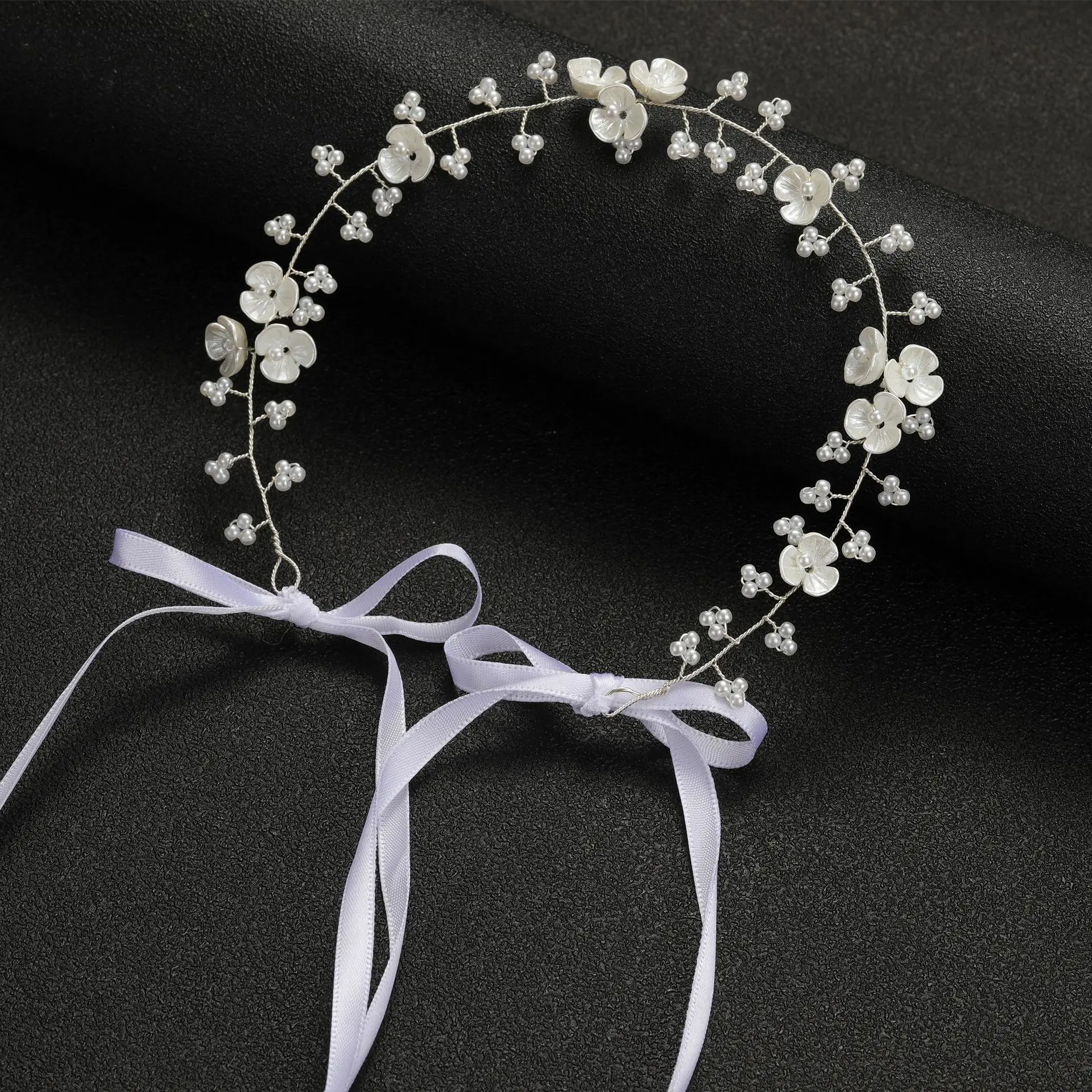 European American Cross-Country 3-Petal Flower Beaded Headdress - Image 4
