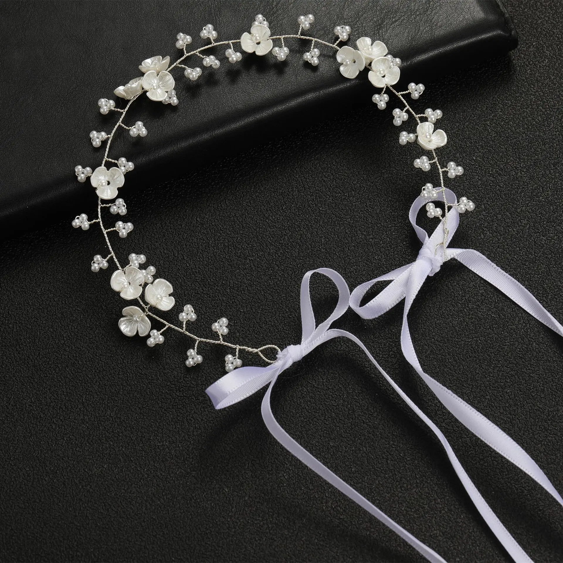 European American Cross-Country 3-Petal Flower Beaded Headdress - Image 5