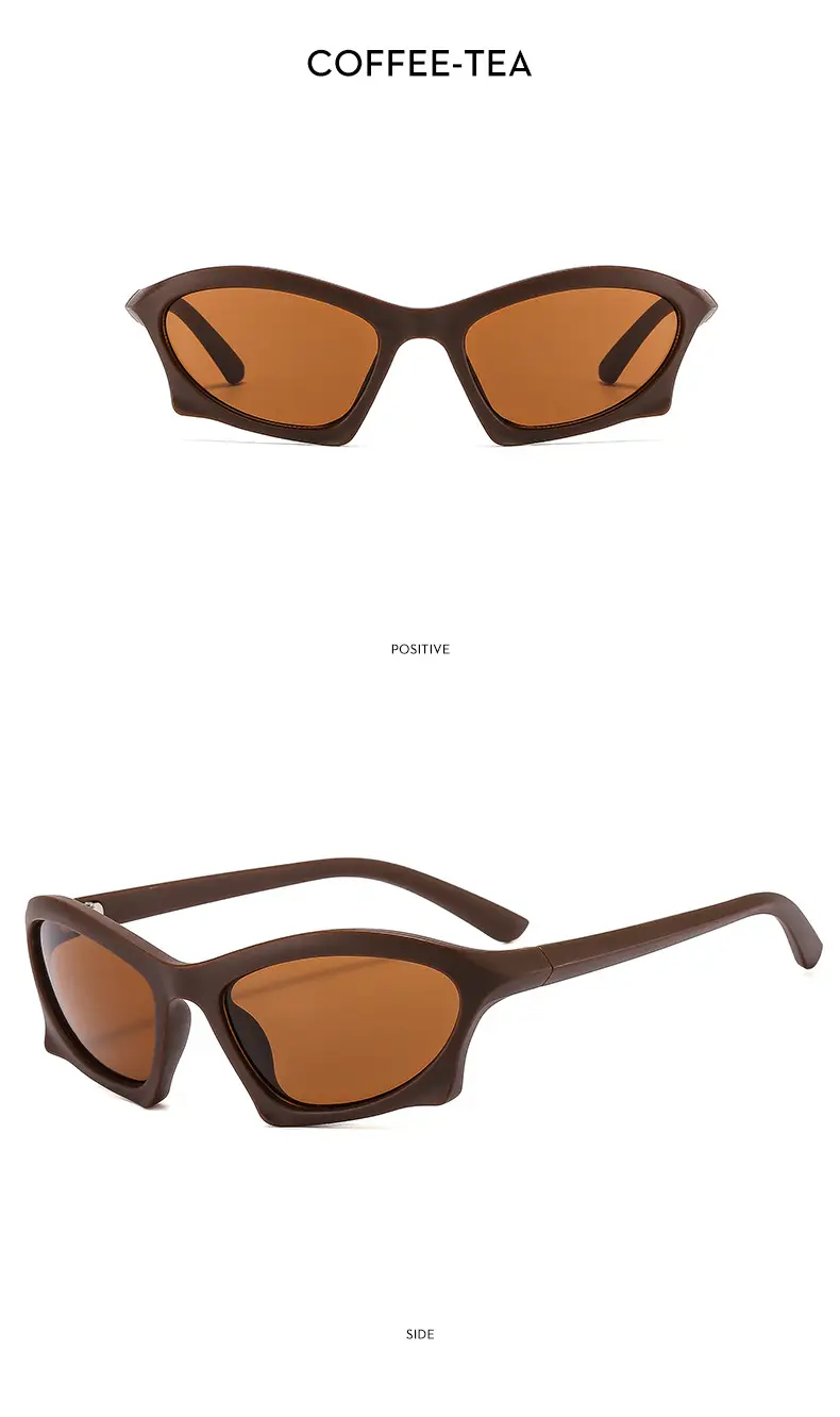 European American 2022 Y2K Futuristic Sunglasses Hot Girls Riding High — feature 14