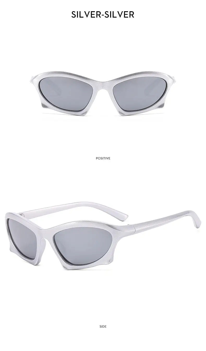 European American 2022 Y2K Futuristic Sunglasses Hot Girls Riding High — feature 20