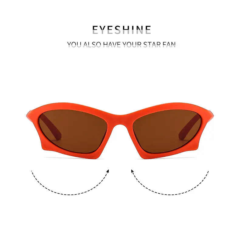 European American 2022 Y2K Futuristic Sunglasses Hot Girls Riding High — feature 7
