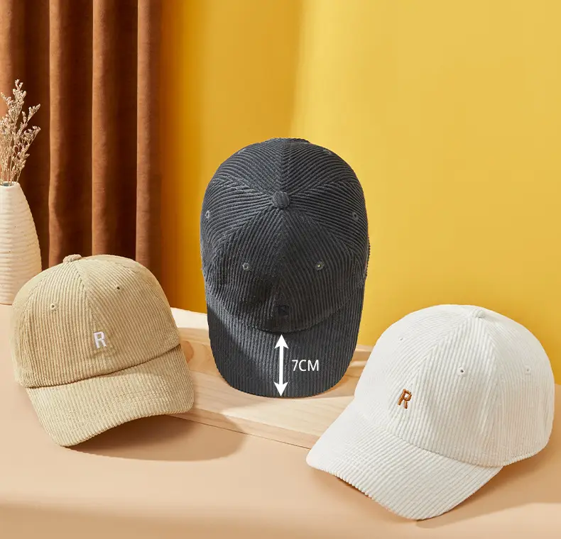 Korean Style Embroidered Baseball Caps for Men Women — feature 12