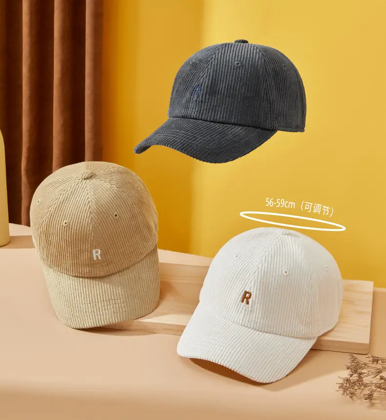 Korean Style Embroidered Baseball Caps for Men Women — feature 19