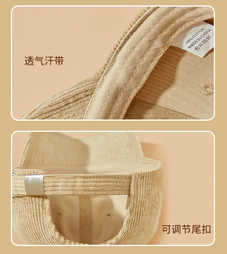 Korean Style Embroidered Baseball Caps for Men Women — feature 28
