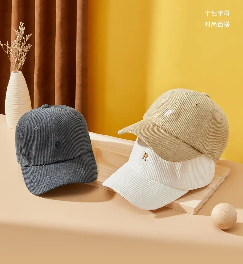 Korean Style Embroidered Baseball Caps for Men Women — feature 3