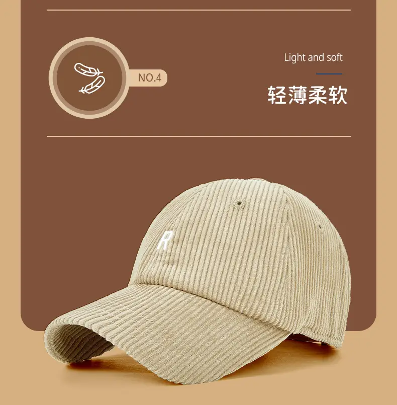 Korean Style Embroidered Baseball Caps for Men Women — feature 6