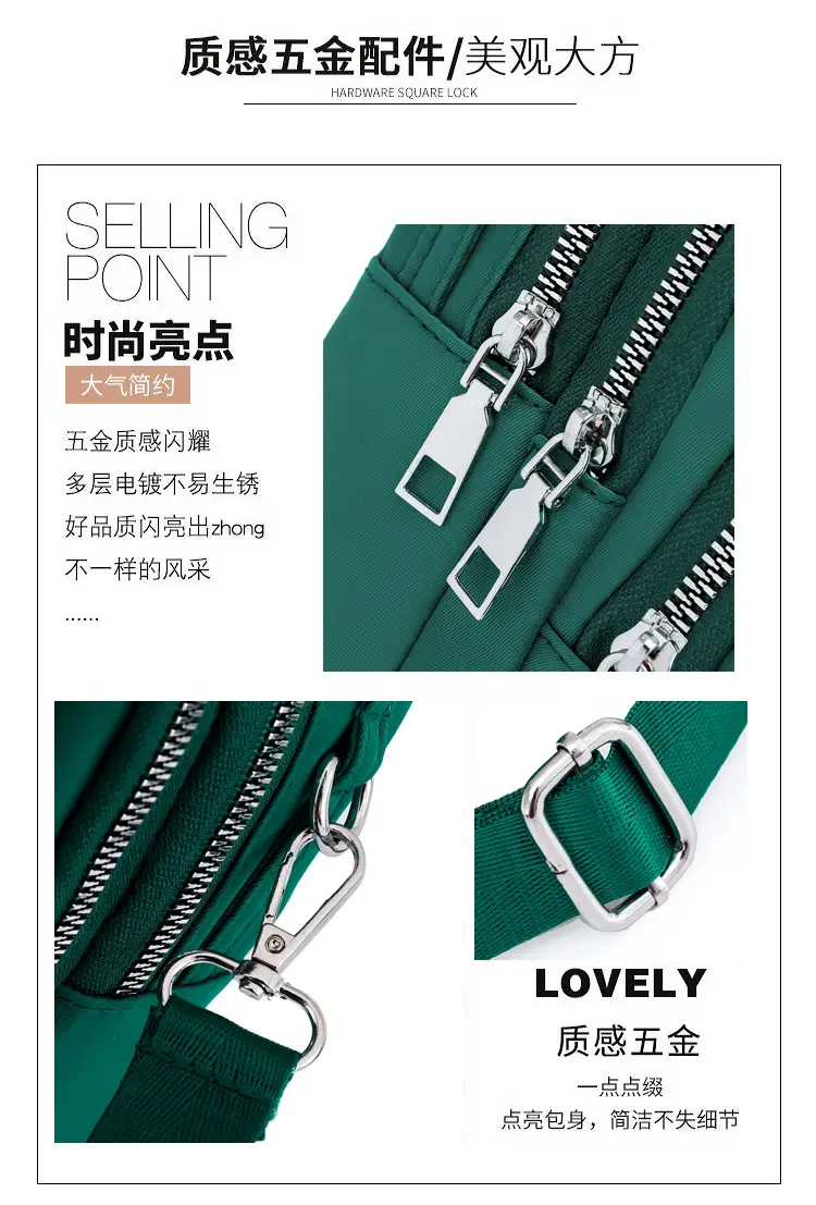 Women's Blue Shoulder Crossbody Bag 2025 — feature 10