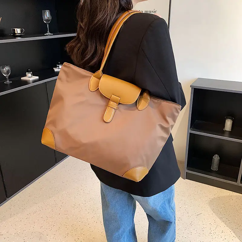 Waterproof Satchel Bag for Women Black 2025 - Image 3