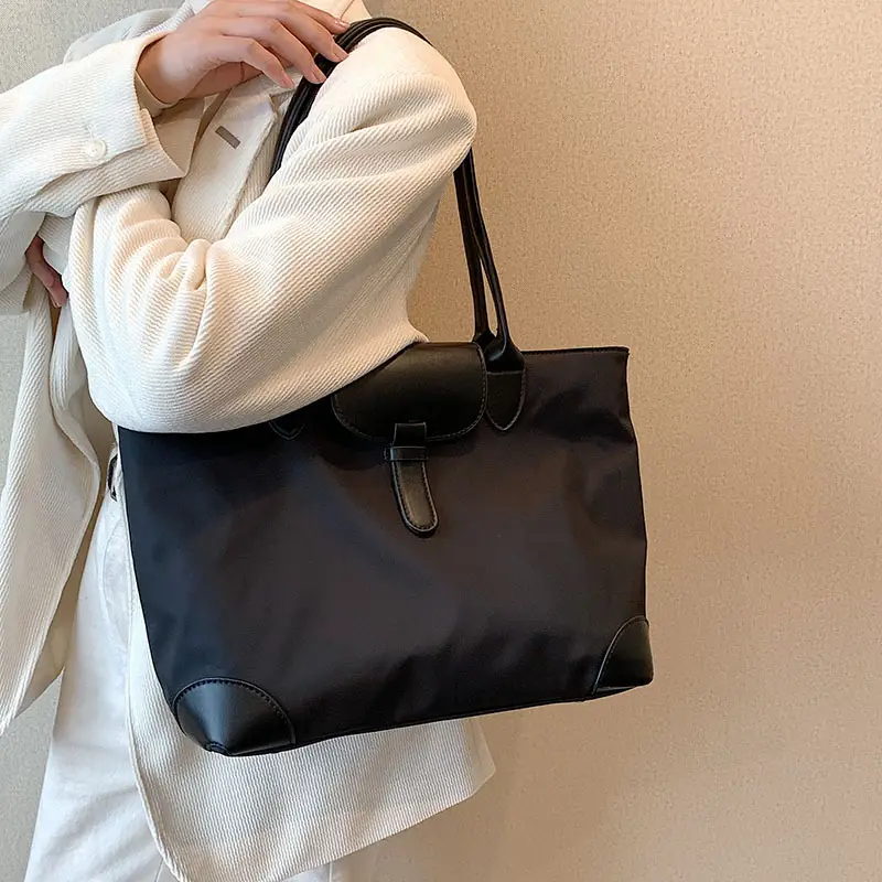 Waterproof Satchel Bag for Women Black 2025 - Image 2