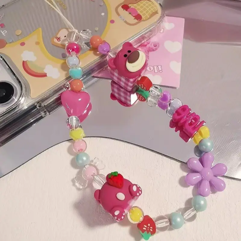 Pink Flower Pearl Bracelet for Women Unisex - Image 19