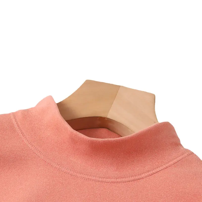 2025 Thermal Underwear Set Double-Sided Brushed High Collar - Image 13