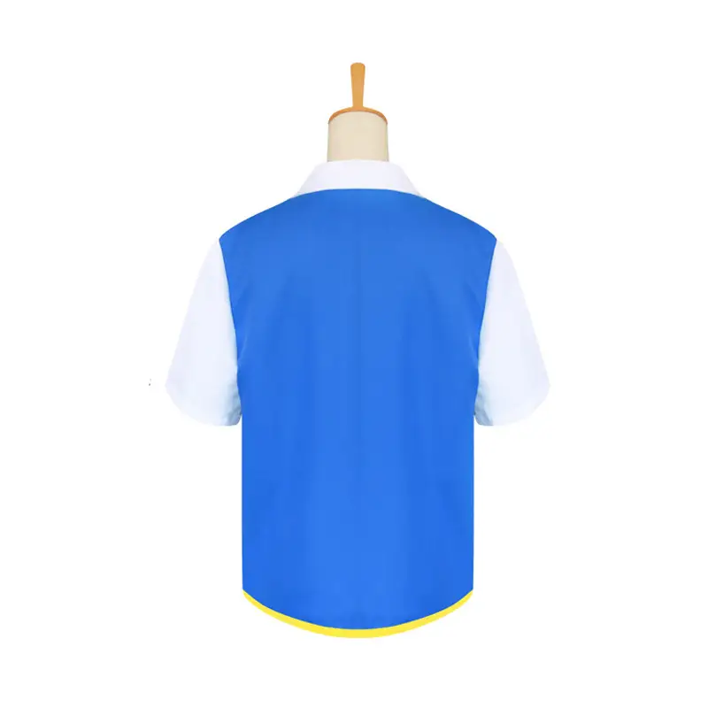 Pokemon Xiaozhi Blue Vest Jacket with Gloves - Image 7