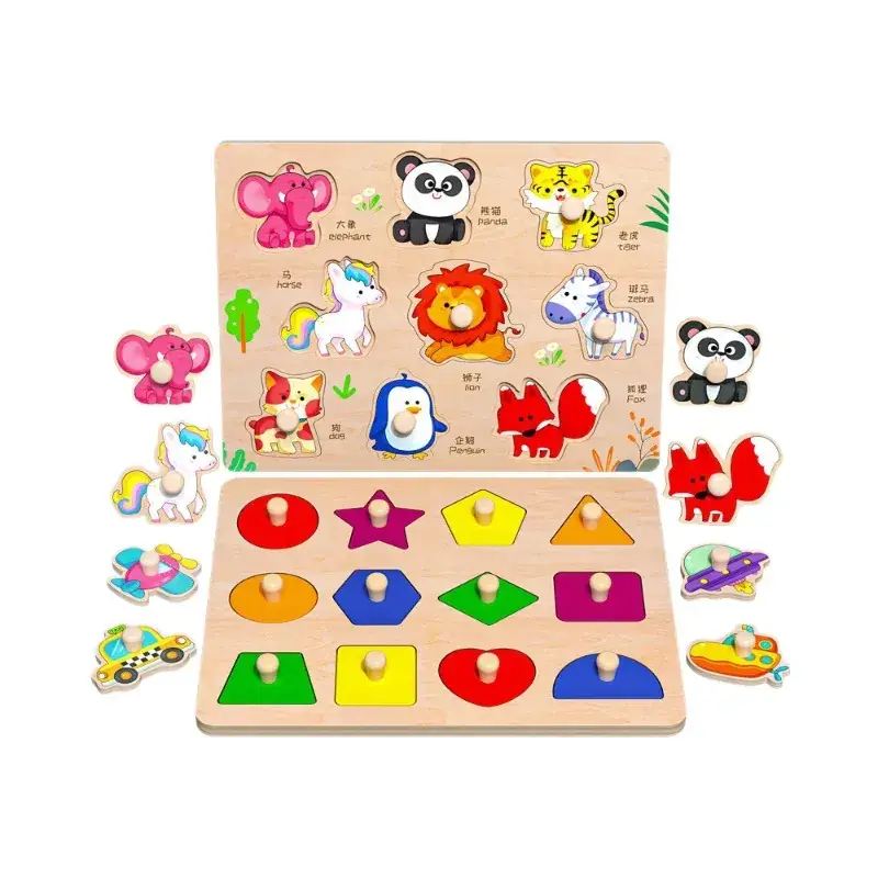 Baby Shape Matching Puzzle 1-2 Years Old - Image 13