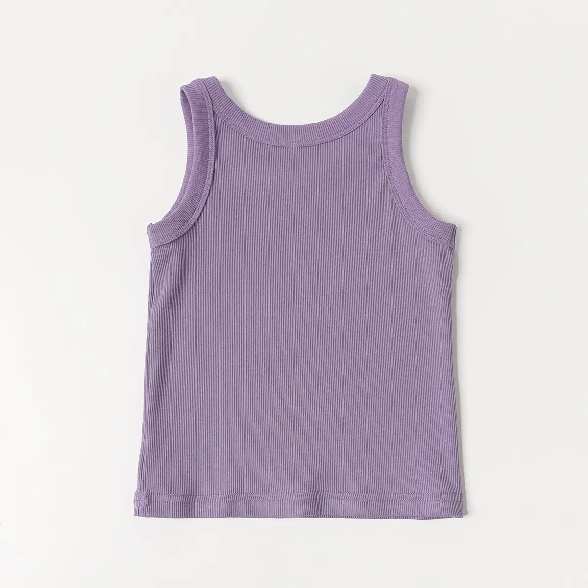 Women Cotton Vest Grey White Round Neck Summer Clothing — feature 2