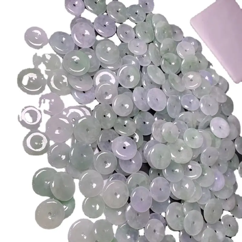 Ice Glutinous Jade Buckle Pendants for Women - Image 6