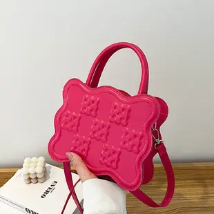 Women's Brown PU Leather Crossbody Bag with Pendant — feature 7