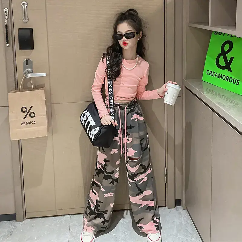 Girls Camo Military Jazz Suit 2022 - Image 3