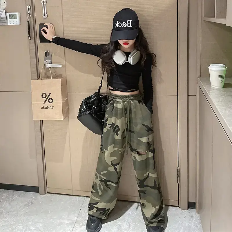 Girls Camo Military Jazz Suit 2022 - Image 4