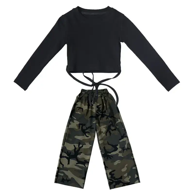 Girls Camo Military Jazz Suit 2022 - Image 7