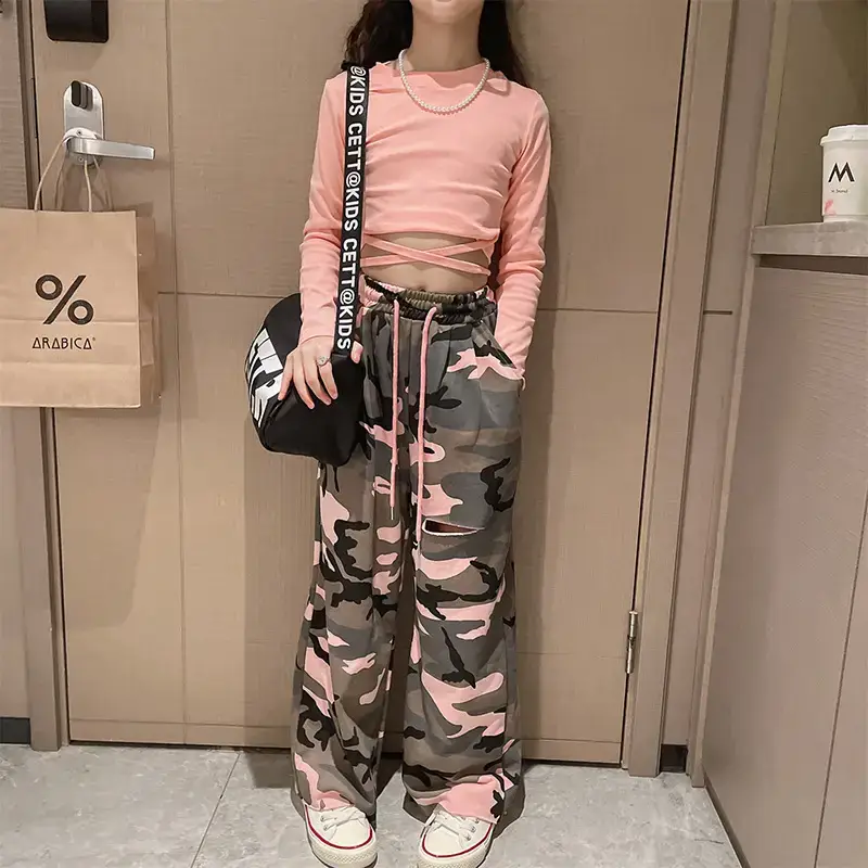 Girls Camo Military Jazz Suit 2022 - Image 2