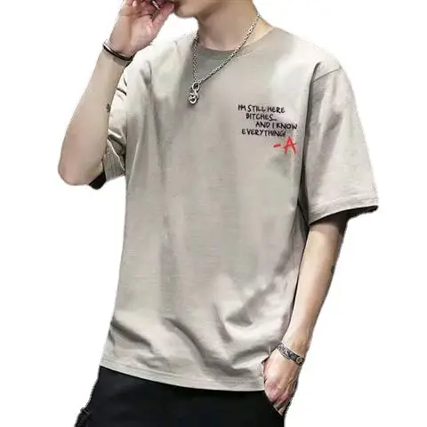 Men Black Balancedoves Loose Sleeve T-Shirt - Image 40