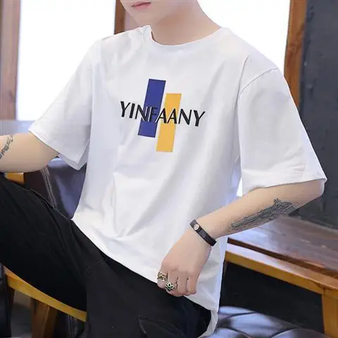 Men Black Balancedoves Loose Sleeve T-Shirt - Image 31