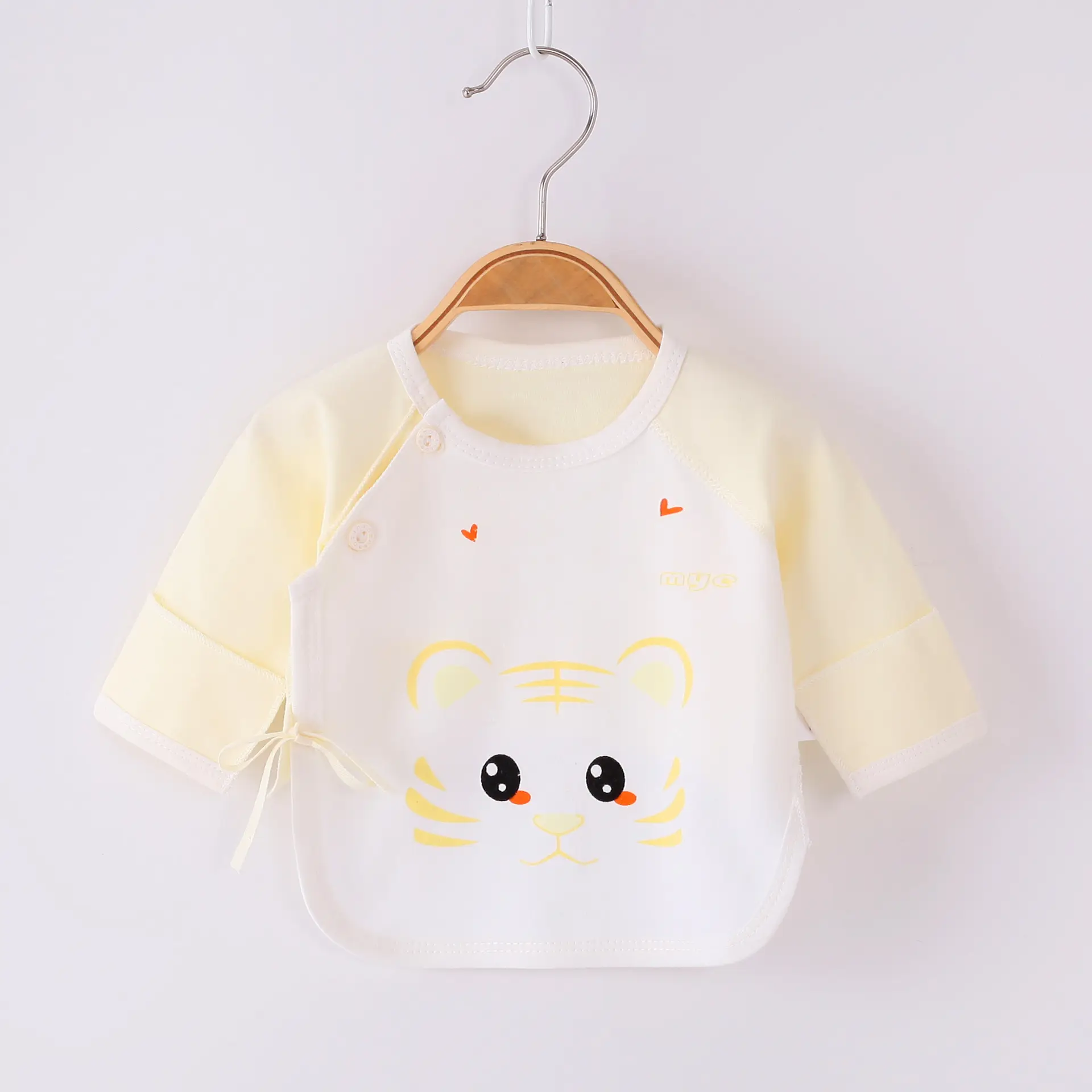 Baby Monk T-Shirt Cream Yellow Short Sleeve - Image 15