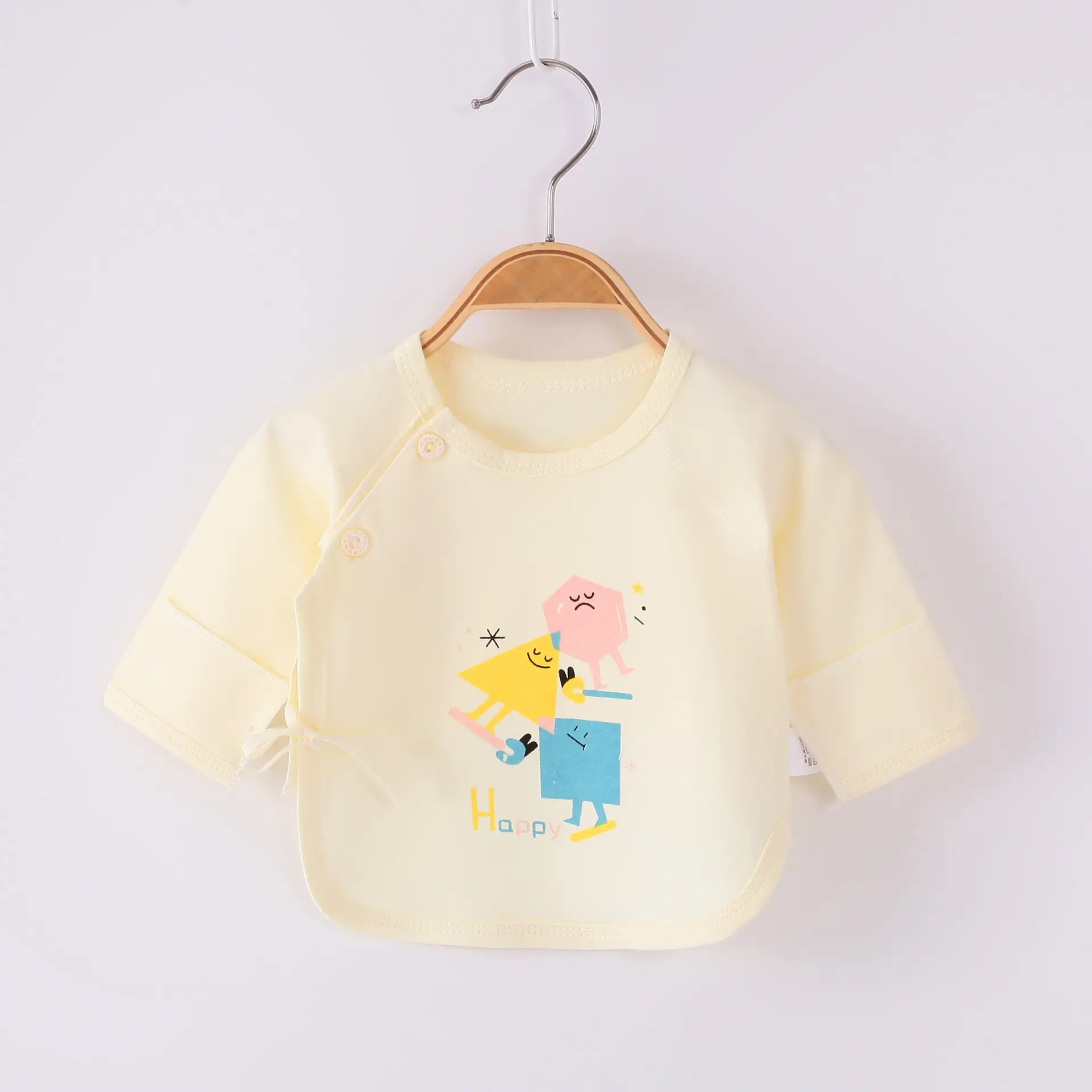 Baby Monk T-Shirt Cream Yellow Short Sleeve - Image 21