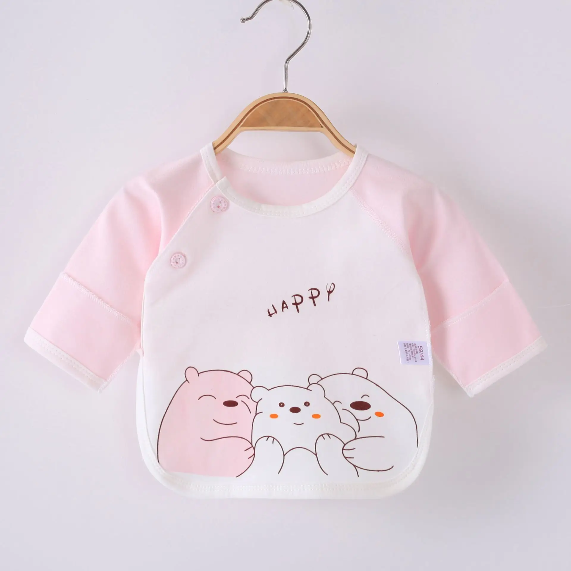 Baby Monk T-Shirt Cream Yellow Short Sleeve - Image 5