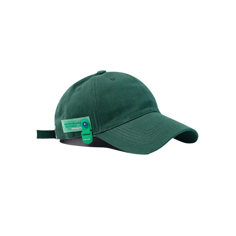Men Baseball Cap Dark Green Sunshade Spring Autumn Soft Cotton - Image 14