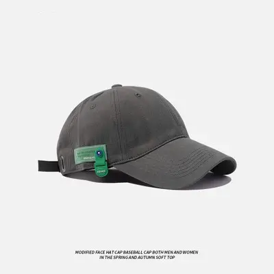 Men Baseball Cap Dark Green Sunshade Spring Autumn Soft Cotton - Image 3