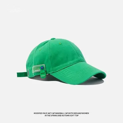 Men Baseball Cap Dark Green Sunshade Spring Autumn Soft Cotton - Image 6