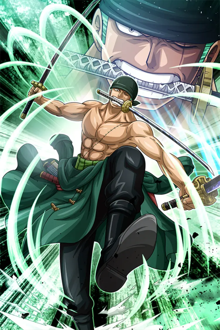 Zoro Wano Children's Green Belt Cosplay Dress — feature 1