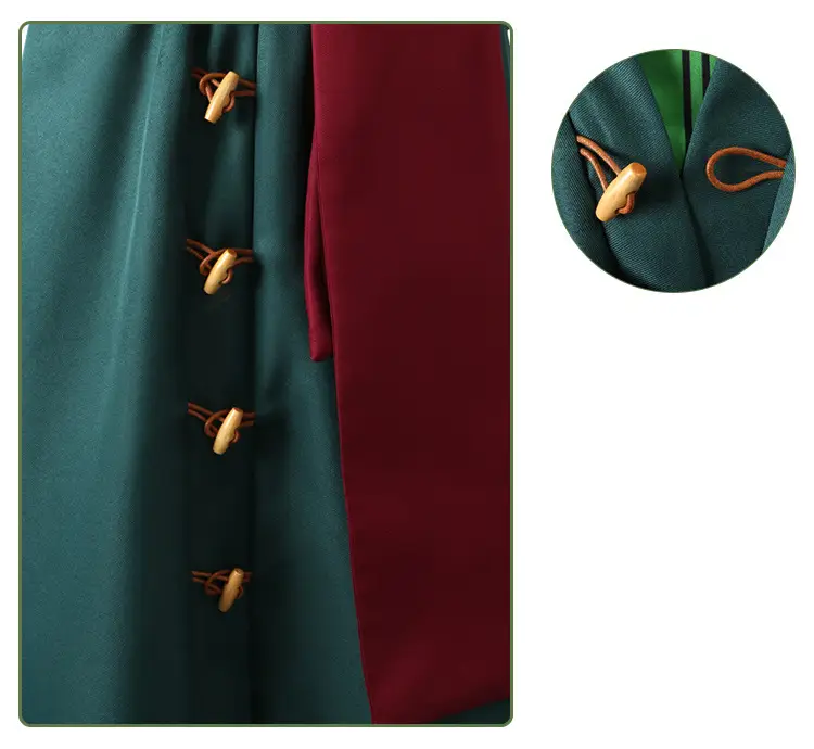 Zoro Wano Children's Green Belt Cosplay Dress — feature 10