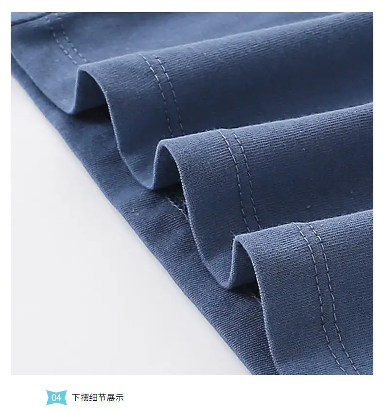 Blue Printed Long Sleeve T-Shirt for Boys — feature 9