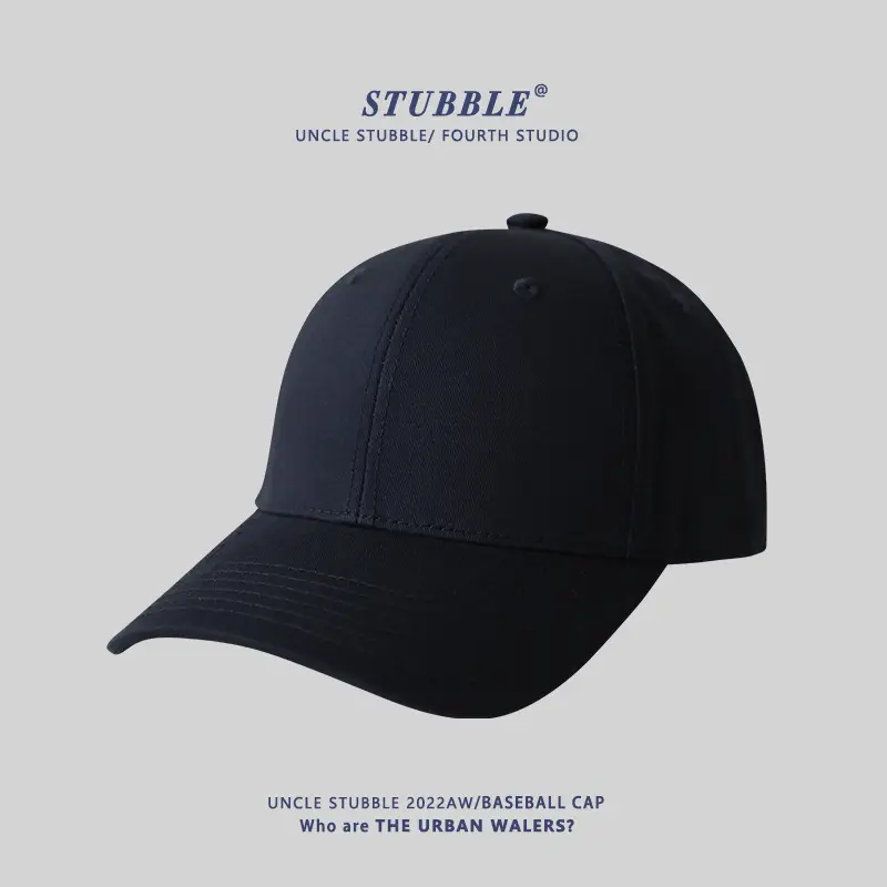 Brown Baseball Cap for Boys Girls Hard Top Peaked - Image 16