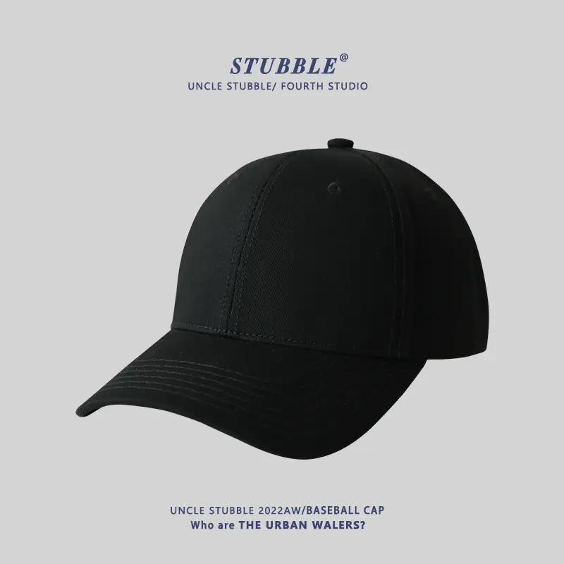 Brown Baseball Cap for Boys Girls Hard Top Peaked - Image 17