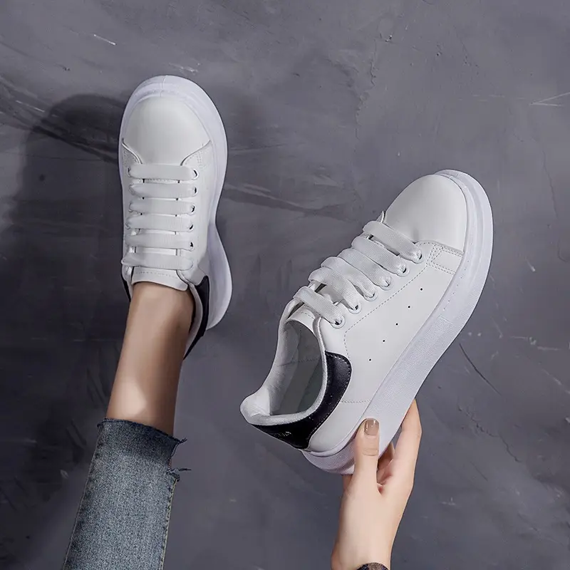 2025 White Korean Style Women's Casual Shoes - Image 6